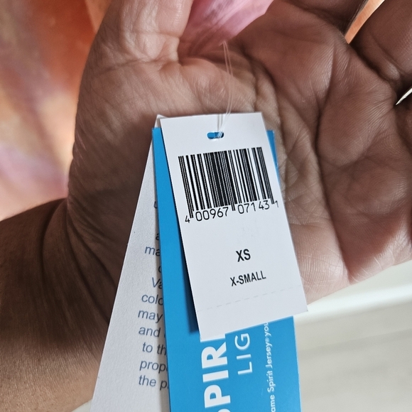 Disney 2024 Disney Parks Peach Pink Tie Dyed Lightweight Spirit Jersey NWT - Picture 6 of 7